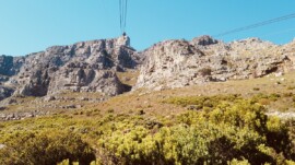 Cable way up Table Mountain Cable way up Table Mountain
