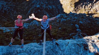 Abseiling down Table Mountain Cape Town Love Anna Abseil Africa on Table Mountain Cape Town