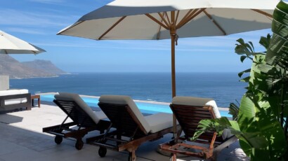 Private ocean-view balcony Pentagon Villa Cape Town private ocean-view balcony